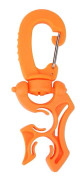 Outdoor Diving BCD Low Pressure Hose Clip Holder Orange