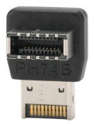 90 Degree USB3.1 Type E Adapter for Computer Motherboard (PH74B)