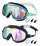 2025 Senaste Modell Barn Simglasögon 2-pack, Anti-im UV-skydd Bred Synfält Simglasögon för barn 3-15 år Ungdom Pojkar Flickor Småbarn