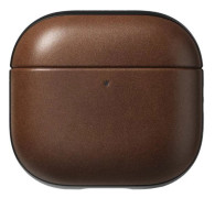 Nomad Modern Leather Case - Airpods 4 | Brown | Leather