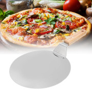 Kök Rostfritt Stål Bakverktyg Rund Pizza Spatel Skyffel Bakverk Tårta Köksredskap