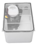 Duschsump Pumpbox 600GPH Flera Insug Design Marin Duschsump Pump Dräneringssystem för Husbilar Båtar