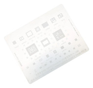 BGA Reballing Schablon Exakt Positionering Snabb Tennplantering CPU Reballing Mall för S21 S21+ S21 Ultra Serien
