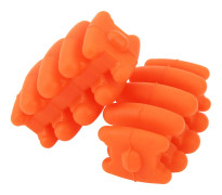 Bågskyttbåge Lemmar Stabilisator Silikon Universell Vibrationsdämpare Compoundbåge Lemmar Stötdämpare 2st Röd Orange orange
