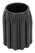 Dykflaska Cylinder Ventil Knopp ABS Rostfritt Stål Dykning Tank Ventilskydd Fäste för Ersättning Svart Black svart