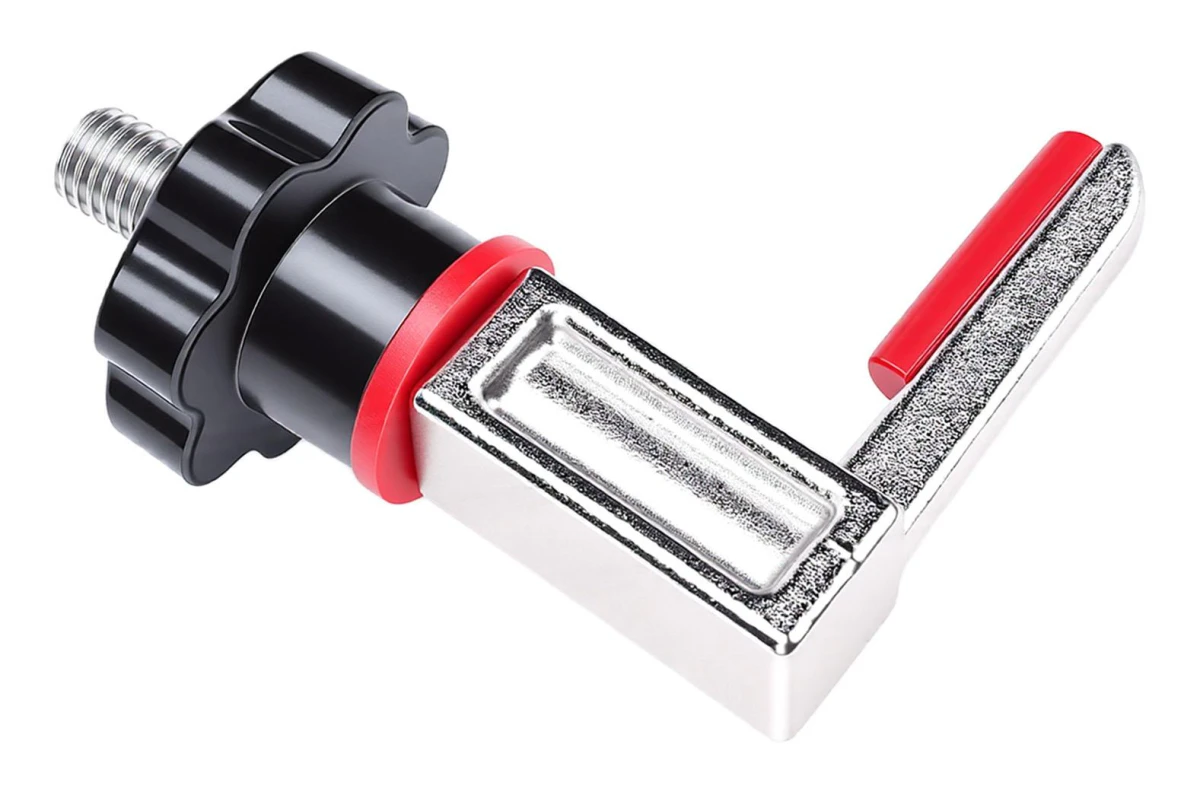 Tennisracket L-ram Cantilever Badminton Strängningsmaskin L-formad Adapter Fasta Armdelar