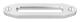 Vinsch Hawse Fairlead 10 tum 25,4 cm 8000 till 15000 lb Aluminium Anti-bindning Universal Silver