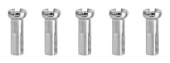 36 st Set Stål Mountainbike Cykel Ekrar med Nipplar Svart 259mm svart