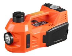 Flaskdomkraft - Hydraulisk pneumatisk bil domkraft - 5 ton lyftkapacitet - För personbil och skåpbil - Portabel design
