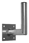 TELEVES Väggfäste X2005 L-typ Aluminium 250mm från vägg, Ø=50mm