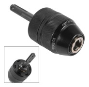 SDS Plus nyckellös borrchuckadapter, snabbväxling i metall 1/2-20UNF 3-käftchuck för slagborrar och borrmaskiner, 2-13 mm