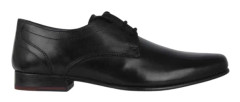 Firetrap Pojkar Savoy Läder Derby Skor 3 UK Svart Black 3 UK