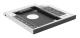 Fäste för SSD-enhet Lättviktigt datortillbehör Aluminiumlegering Förtjockad för 9,5 MM SSD