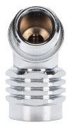 110 Graders Vridbar Adapter CR Pläterad Mässing Slangadapter för Andra Stegets Dykregulator