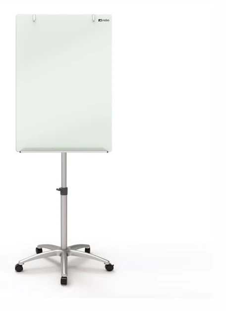 Nobo Mobil Magnetisk Glas Whiteboard Konferensställ