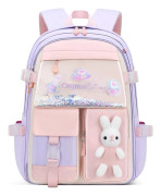 Kawaii skolryggsäck - Quicksand Purple Large (45*32*17cm)