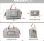 Foldable Weekend Bag Overnight Bag Hospital Bag with Shoe Compartment & Wet Pocket, Waterproof Gym Bag for Travel Handbag for Women Men