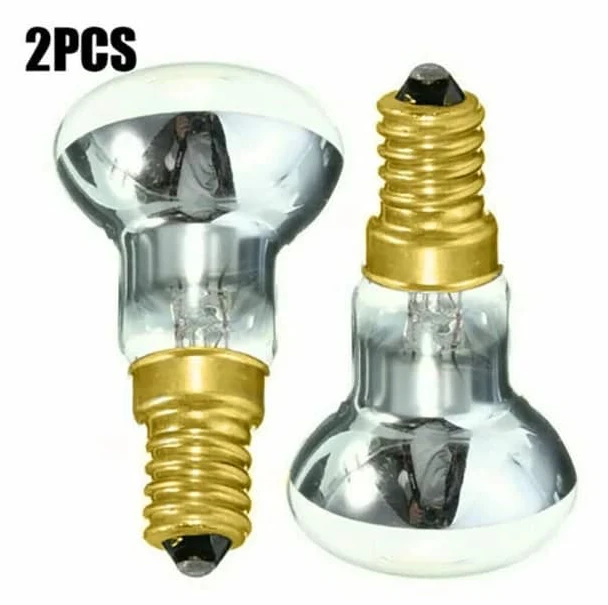 2 Halogen Energy Saving Lamp Lava Lamp 25W 25W
