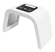 LED foton ljusterapi - Ansiktsmask - 7 färger PDT - 287 LED-lampor - Hudföryngring & uppstramning - Salon spa 220–240V - Vit