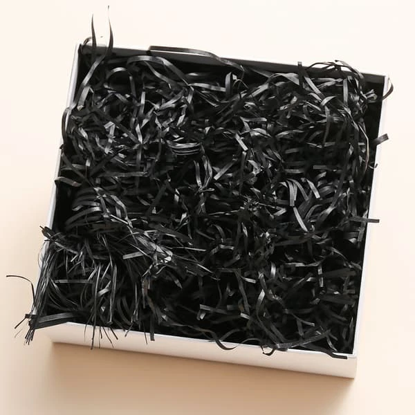 1.1 kg Crepe Paper Shreds for Gift Wrapping (Black)
