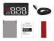 Head Up Display, Universal GPS HUD för bil, Hastighetsmätare USB-gränssnitt, Hastighet, Körriktning, Överhastighet, Rensa Felkod, För Alla Fordon