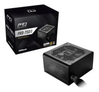 ASRock Pro Series Pro-750G ATX 80+ Gold svart - ATX