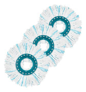 3-pack for Leifheit/Liffy Spin Mop Replacement Pad Microfiber Wet and Dry Mop Head Accessories