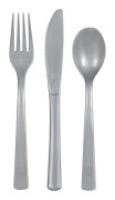Plastbestick Silver - 18-pack