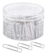 700 st gem, uppgraderade halkfria gem i olika storlekar för kontor, skola och personligt bruk (28 mm, 33 mm, 50 mm), silver