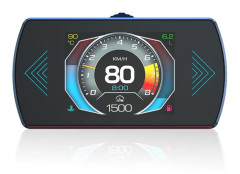 P12 5.8 TFT OBD2 HUD Head-Up Display Digital Car Speed Projector Trip Computer Tachometer OBD2 Projector