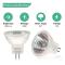 MR11 GU4 20W Halogenlampor, 12-pack Varmvit 2700K, Dimbar för Takarmaturer med Glasskydd