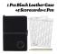 Leather Golf Scorecard Holder with Scorecard and Pen