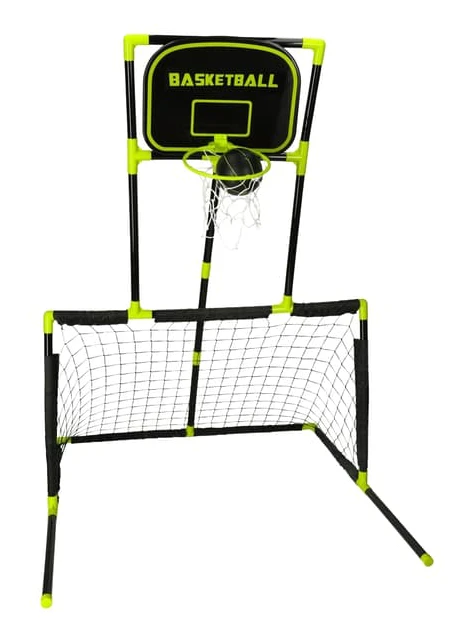 Sport set 6 i 1 mål korg landhockey boll sköld