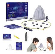 Magnetiska Förmågespel – Magnetstenar, Partyspel för Familj eller Vänner, För 1 till 4 Spelare, IQ-spel