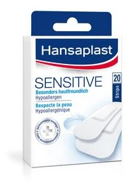 Vita Plåster för Känslig Hud - 20 st