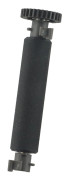 Premium gummi Zebra ZD410 skrivare, 203dpi 300dpi P1079903003 platenrullsats för termisk svart, kompatibel med