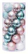 30 st Julgranskulor Ornament, Okrossbara Julkulor