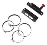 Upgrade Quick Release Fire Extinguisher Holder for JK JL TJ CJ for Wrangler ATV Convenient Car Mount with 4 Clamps Fits