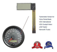 VDO Varvräknare LCD-skärm för Kenworth Lastbil JCB Volvo Penta Båt Yanmar Marin Timräknare Display