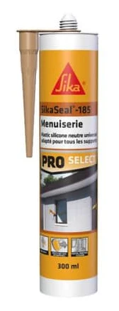 SIKA Sikaseal-185 Carpentry silikonfogmassa - Stenbeige - 300ml