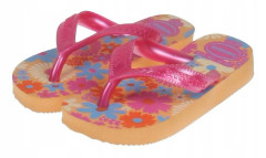 HAVAIANAS BARNFLIP-FLOPS, FÄRGGLATT BLOMMÖNSTER 23-24 J_A