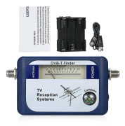 DVB-T Professionell TV-antenn Sökare Digital Antenn Marksänd Signalmätare Pekare TV-satellitmottagare