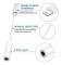 Apple MFi-certifierad 3-pack Lightning till 3,5 mm hörlursadapter iPhone 3,5 mm Jack Aux Dongle-kabel Hörlurar Hörlursomvandlare Kompatibel med