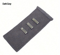 Justerbara midjeknappförlängare - Avtagbara, Stretchpassform för Herr- och Dambyxor, Lång Hake, Jeansknappförlängare Set 1pc-dark Gray flerfärgad
