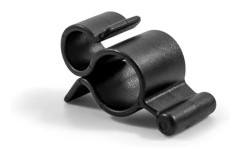 Black Standard Awning Hanger for String Lights - Slides into Awning
