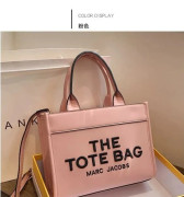 Vävd väska med stor kapacitet, handväska, crossbody-väska, rosa 1, tygväska rosa 1 pink 1