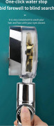 Duschhuvud med stoppknapp silver Advanced ABS Body Stainless Steel Pa