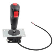 8-vägs Flight Joystick med Trigger & Toppavfyrningsknapp för Arkadspel