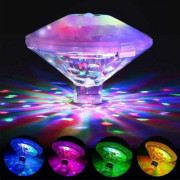 Floating Pool Light IP68 Waterproof LED with 7 Modes for Spa Pool Bathroom Diving Lighting 1-pack