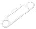 Motorcycle Instrument Trim Gauge Cover Bracket Fits Trike 1986 Up Silver